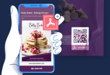 تحويل ملف pdf الى باركود