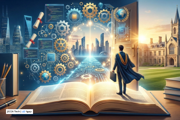 صورة توضيحية لـ الدليل الشامل لإتقان اللغة الإنجليزية التقنية: بوابتك نحو التميز المهني والأكاديمي