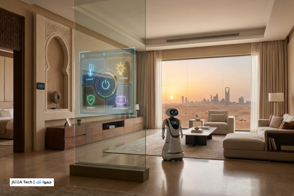 صورة توضيحية لـ مراجعة شاملة: أنظمة المنازل الذكية في السعودية (دليل 2025-2026)