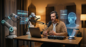 صورة توضيحية لـ دليل الخبراء: كيف توظف الذكاء الاصطناعي لإنتاج بودكاست احترافي بأقل جهد