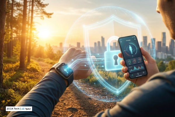 صورة توضيحية لـ دليل الحماية الرقمية: أمن وخصوصية تطبيقات اللياقة والصحة البدنية