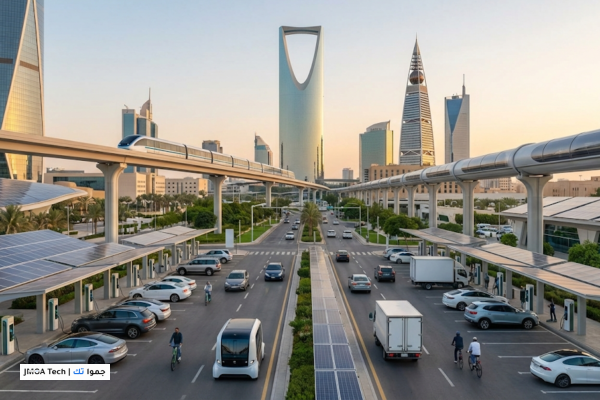 صورة توضيحية لـ مراجعة شاملة: منظومة التنقل الكهربائي في السعودية 2026