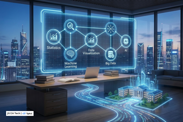 صورة توضيحية لـ الدليل الأكاديمي الشامل لاحتراف تحليل البيانات: خارطة طريق المستقبل