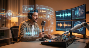 صورة توضيحية لـ دليل الخبير: خطوات عملية لإنتاج بودكاست احترافي باستخدام تقنيات الذكاء الاصطناعي