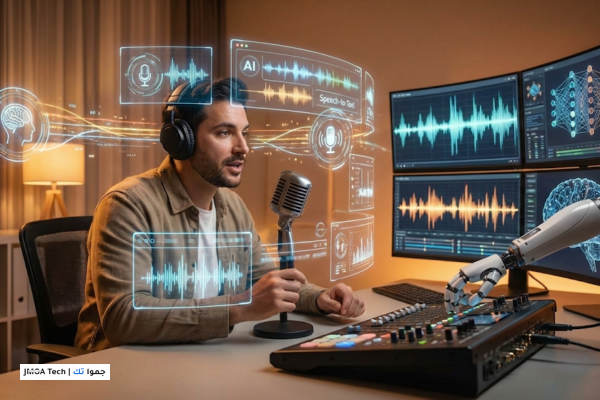 صورة توضيحية لـ دليل الخبير: خطوات عملية لإنتاج بودكاست احترافي باستخدام تقنيات الذكاء الاصطناعي