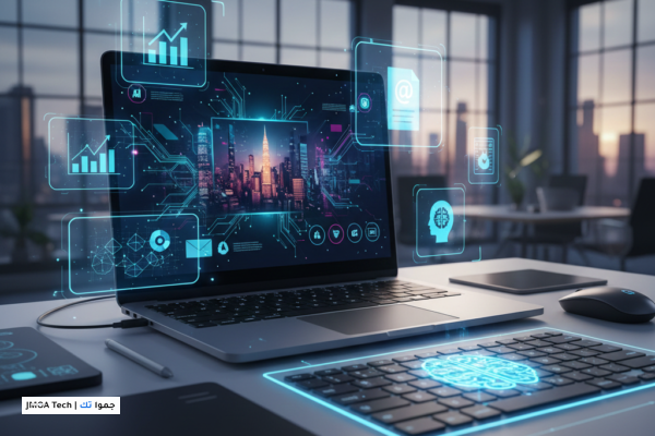 صورة توضيحية لـ الدليل العملي: تصميم عروض تقديمية احترافية باستخدام الذكاء الاصطناعي وأدوات الإنتاجية