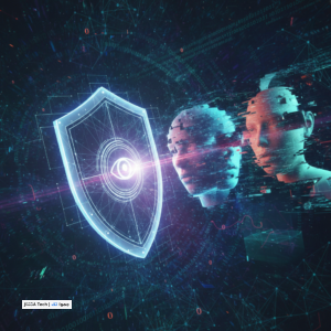 صورة توضيحية لـ دليل الحماية الرقمية: مواجهة التزييف العميق (Deepfakes) وكشف التلاعب بالهوية